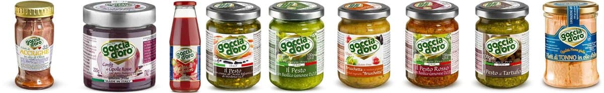 Goccia d'Oro 热那亚青酱与意式佐餐系列