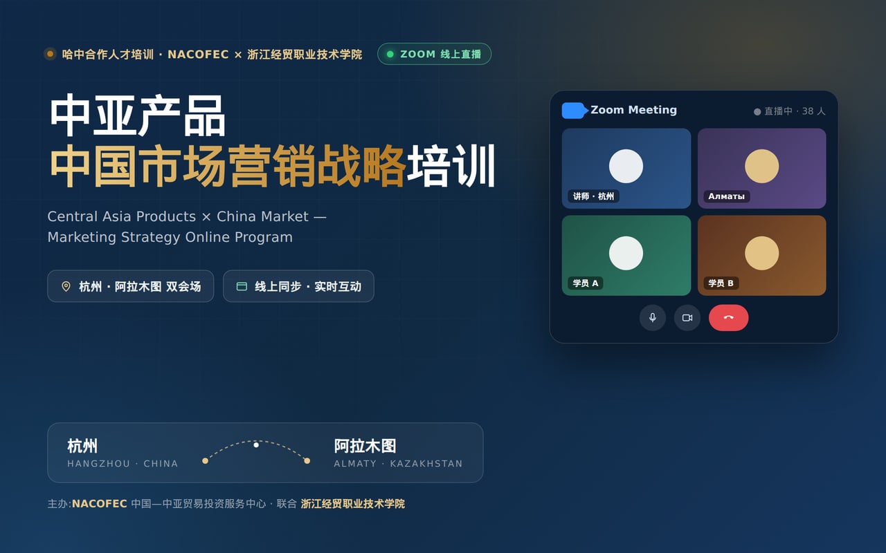 中亚产品·中国市场营销战略培训